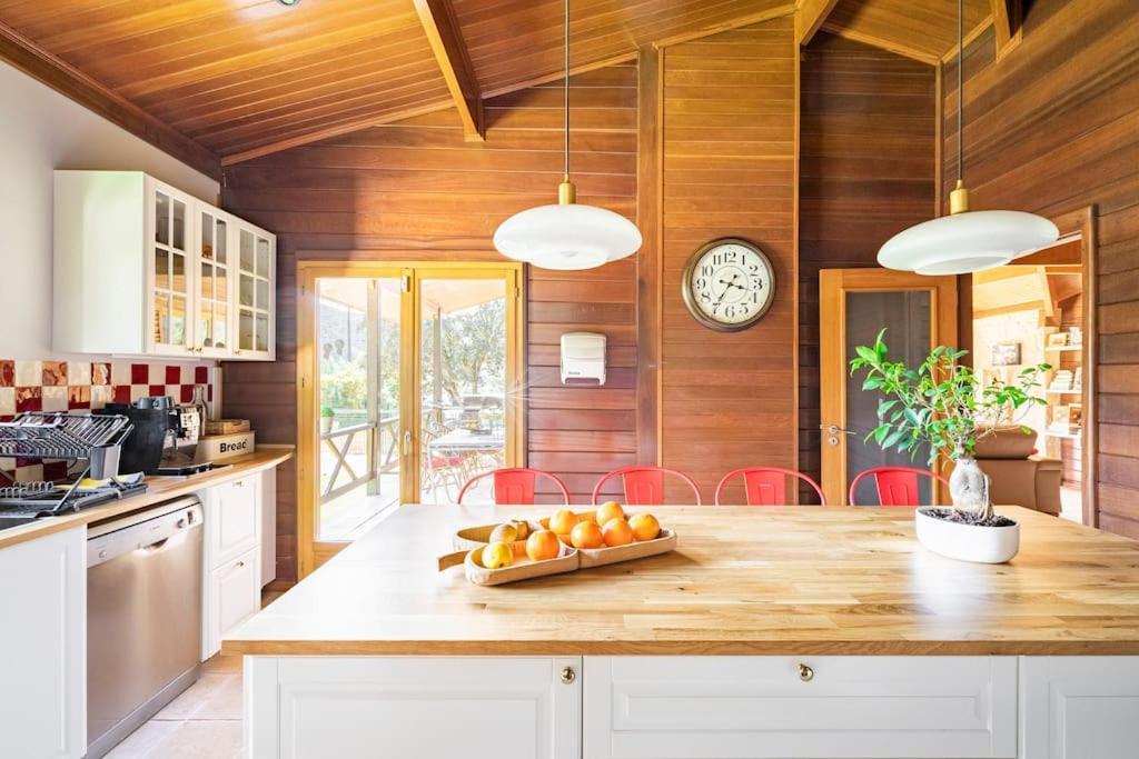 Wooden House Minde Exterior foto